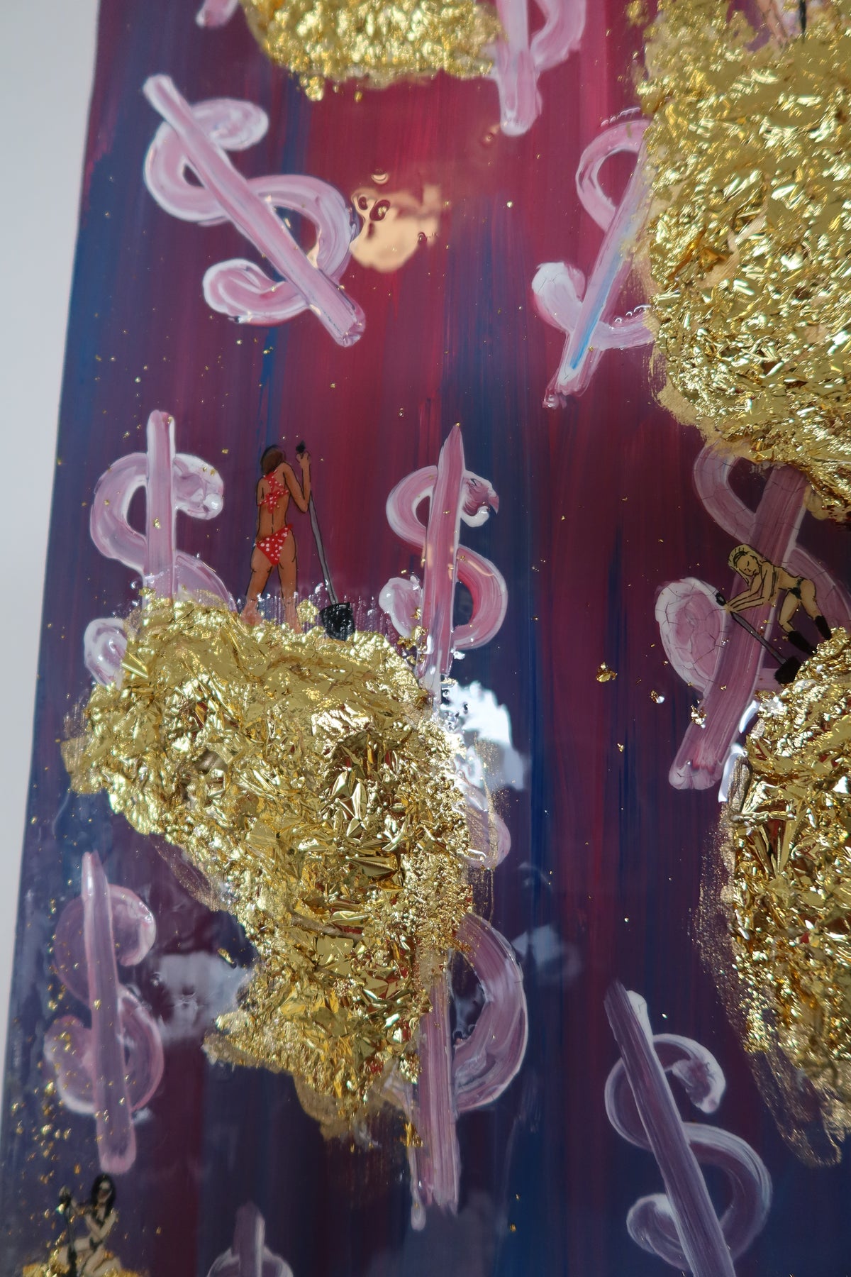 “Gold Diggers” Painting