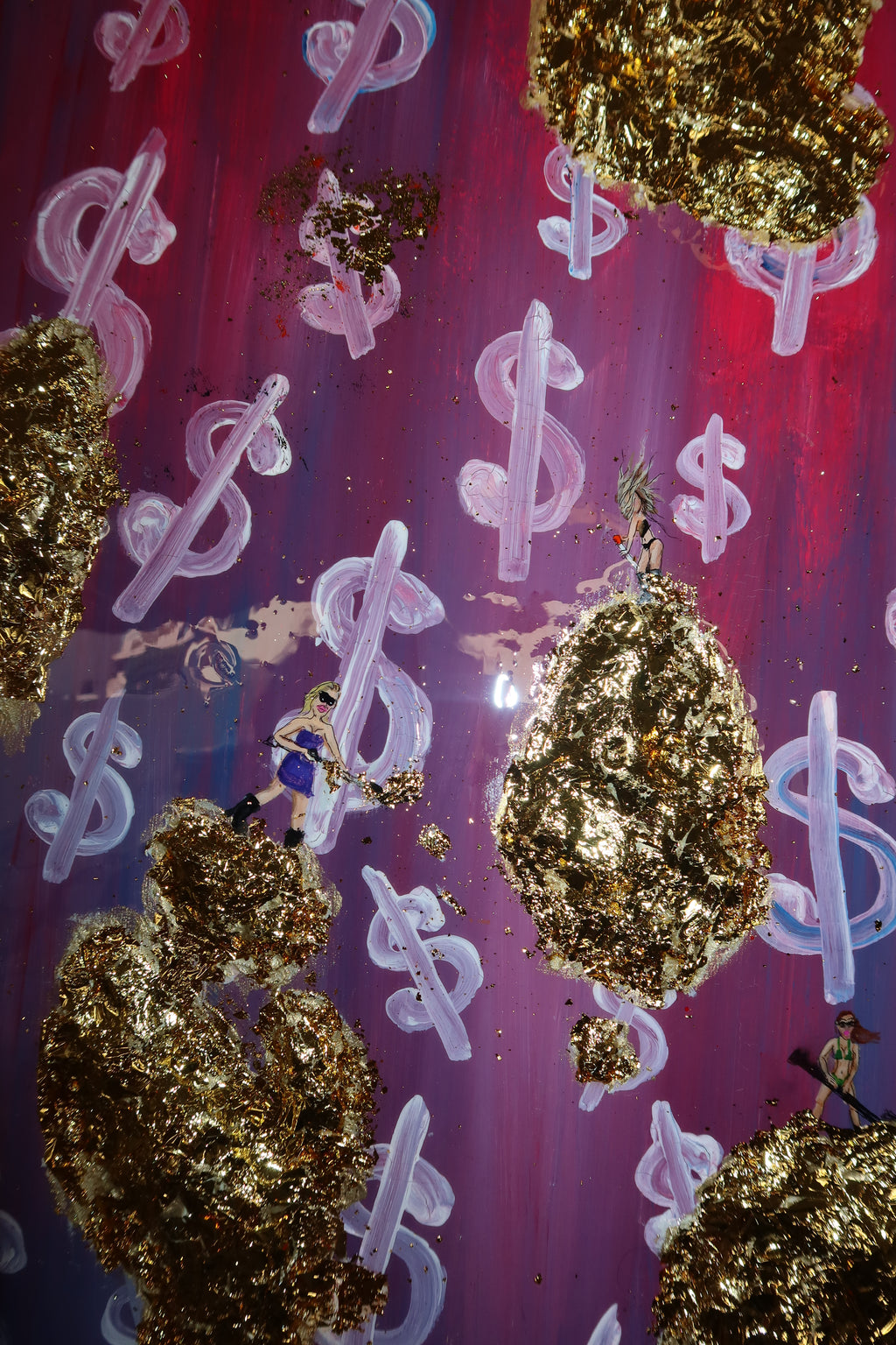 “Gold Diggers” Painting