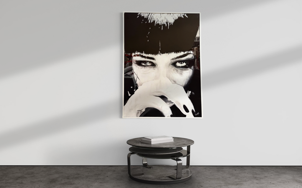 “Mia Wallace” Painting