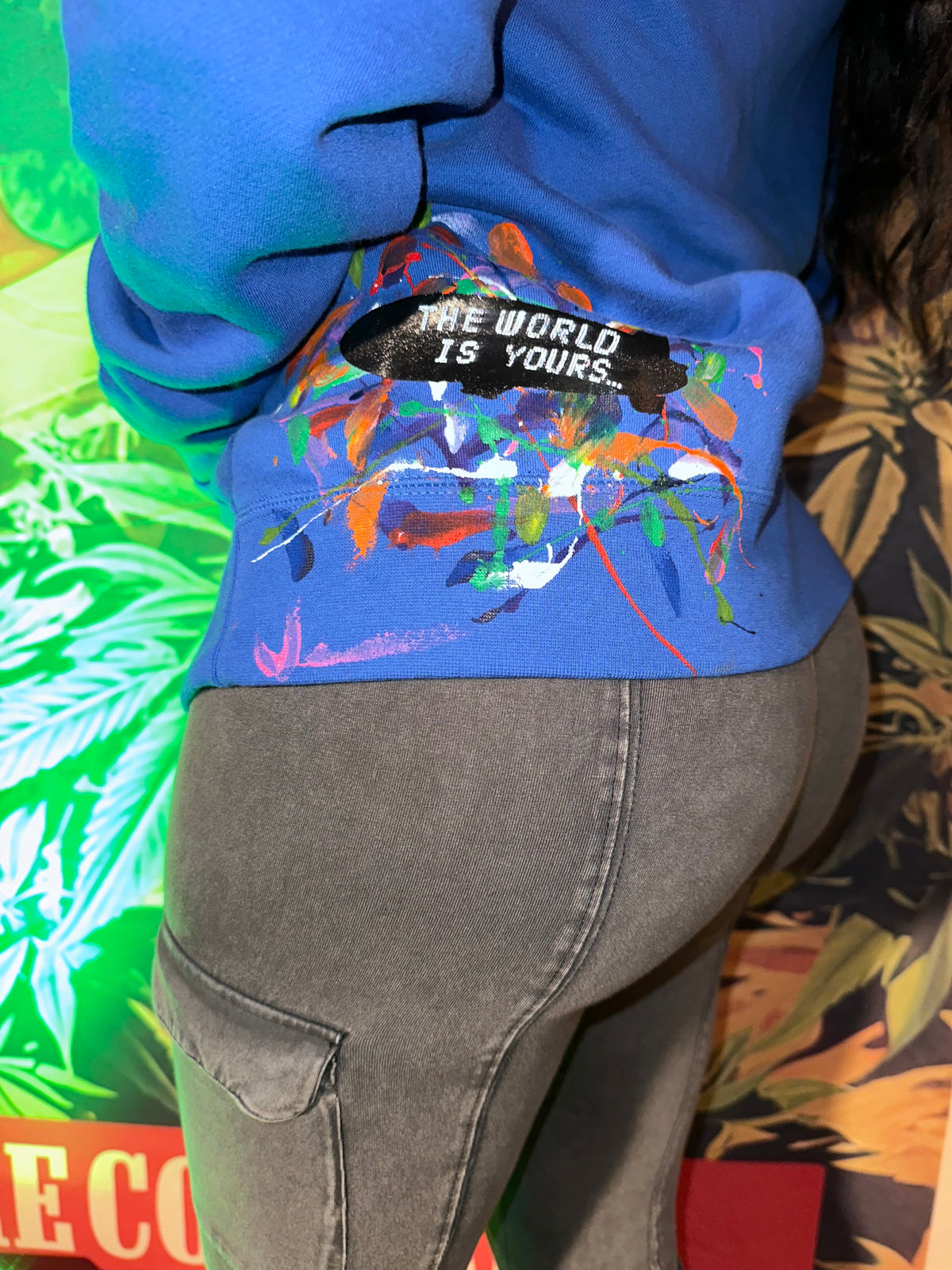 The World is Yours Zip Up Hoodie