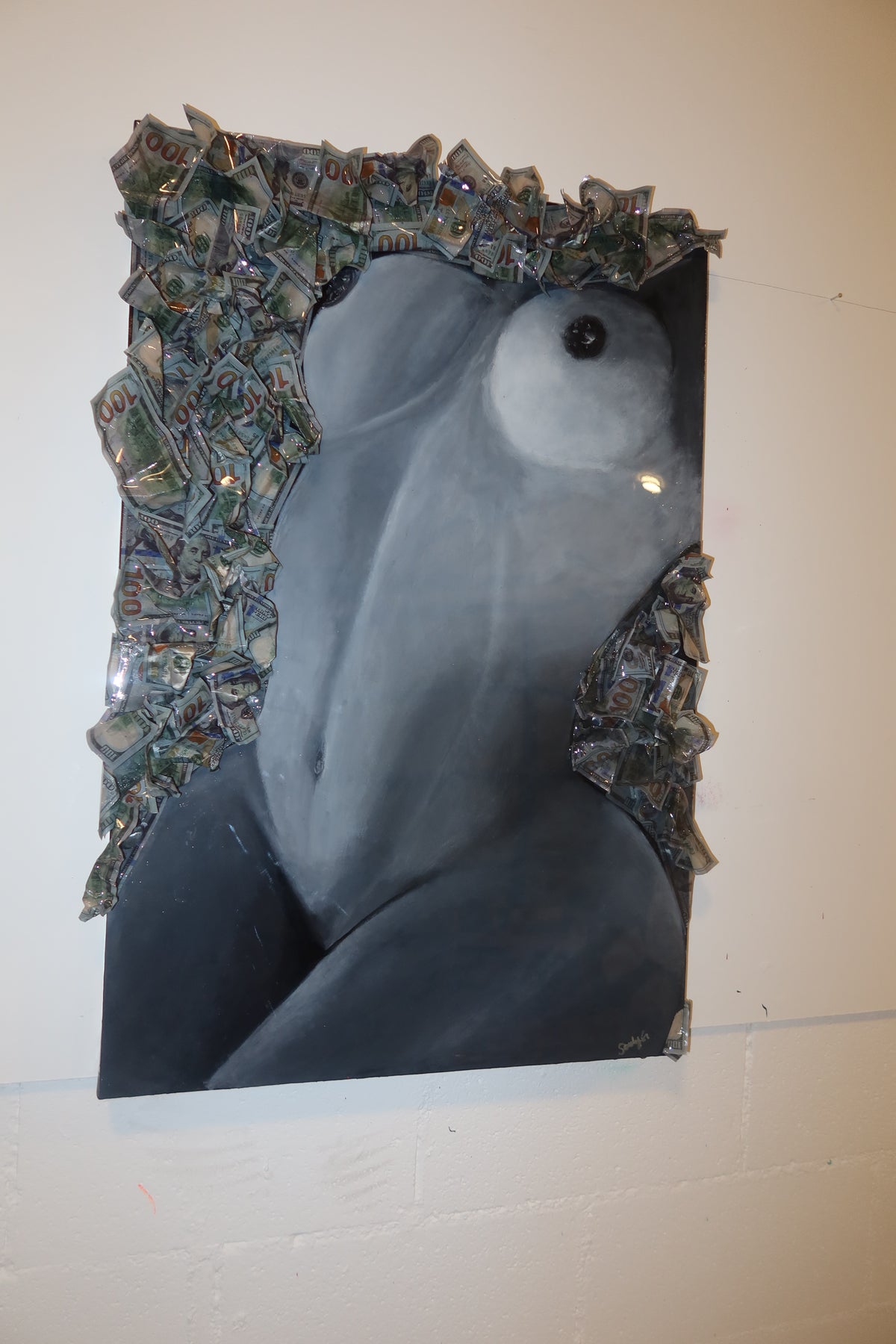 “Money Angel” Painting