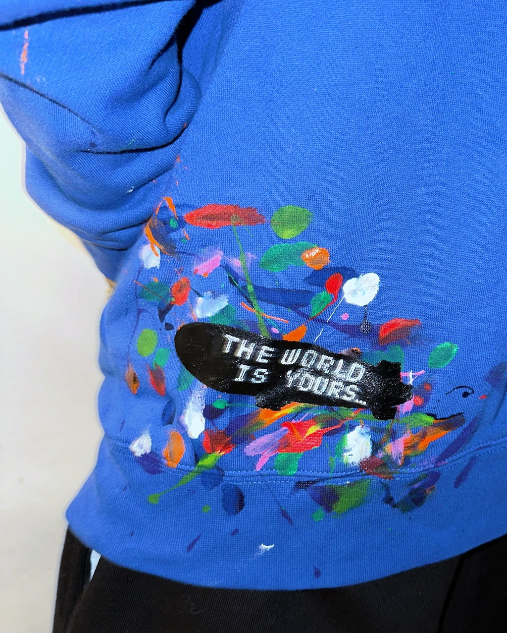 The World is Yours Zip Up Hoodie
