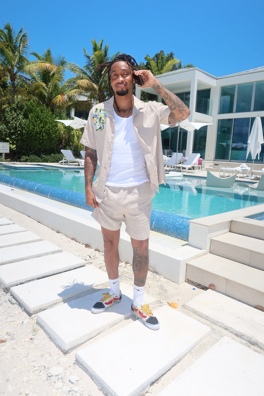 Island Linen Button up Shirt