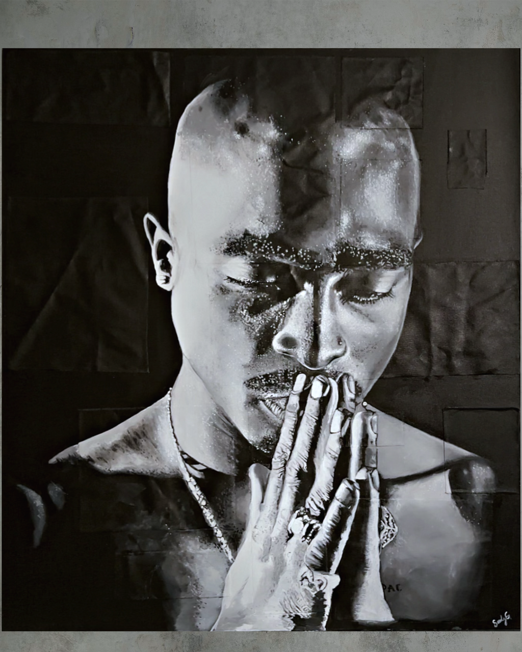 “Tupac” Painting