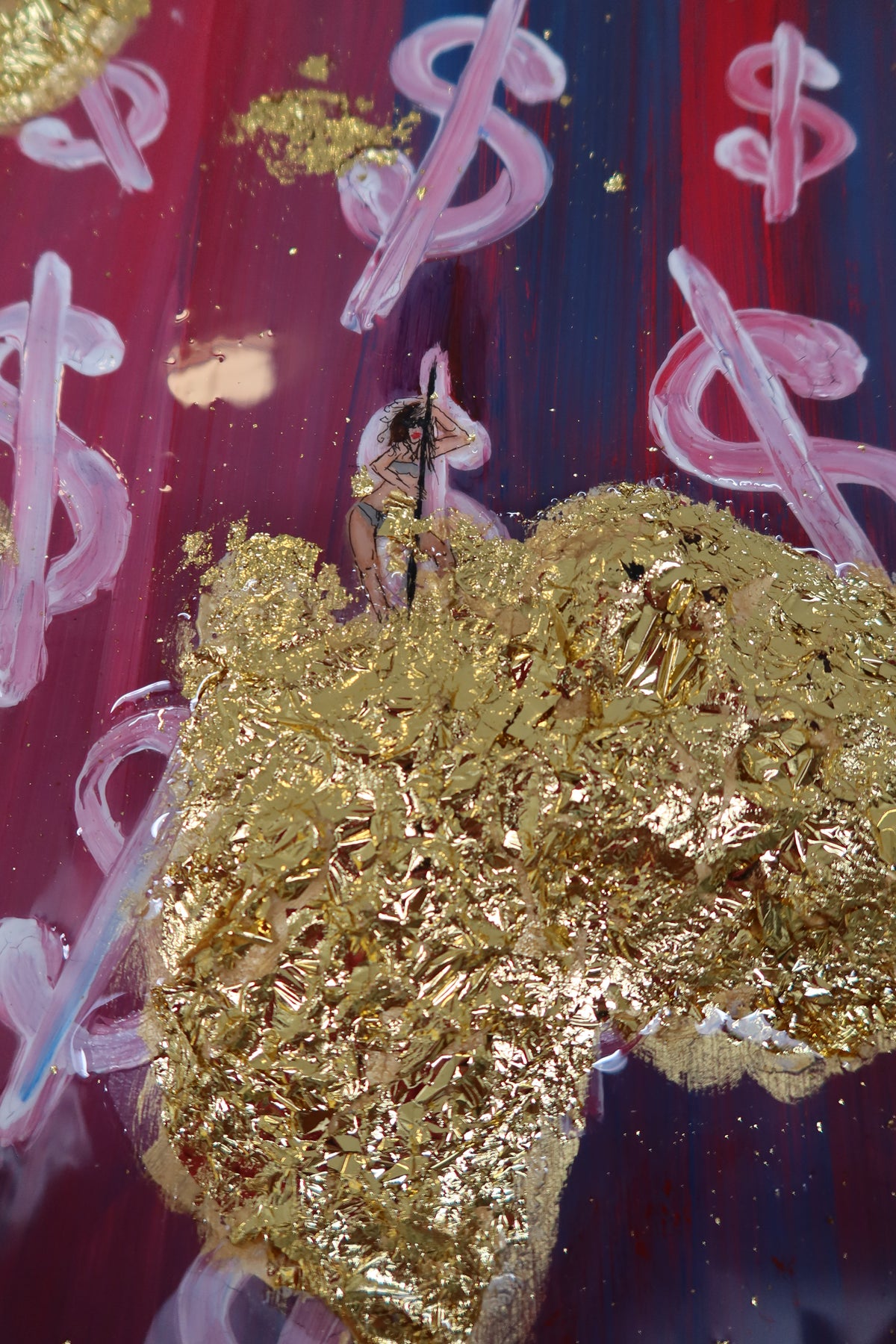 “Gold Diggers” Painting