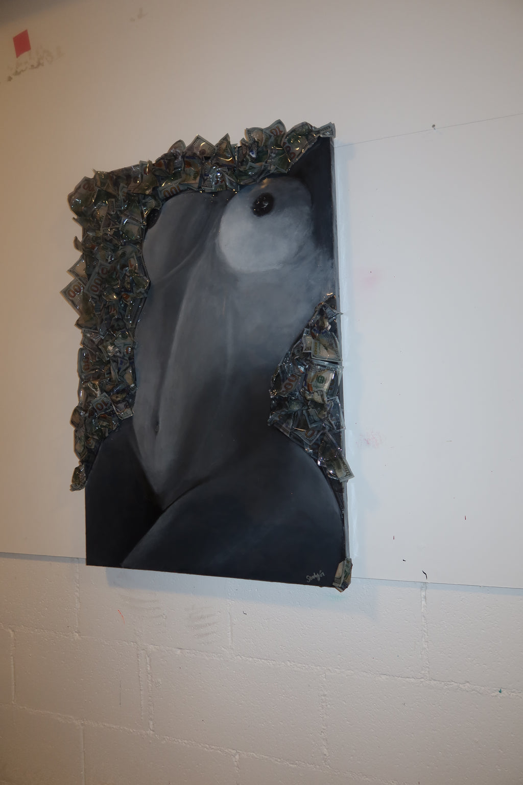 “Money Angel” Painting
