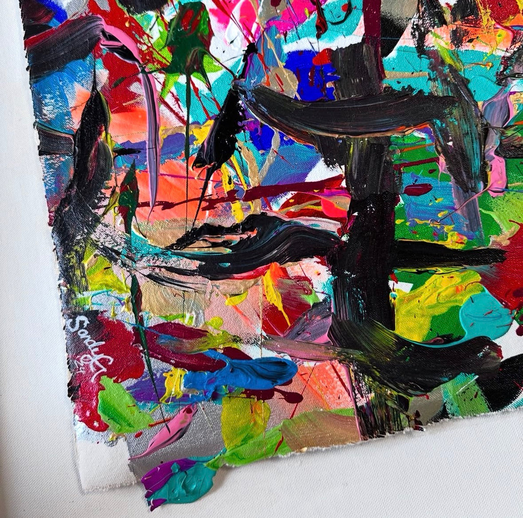 “God Loves You” painting