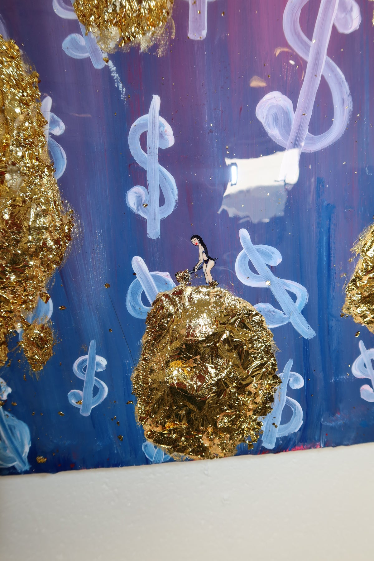 “Gold Diggers” Painting
