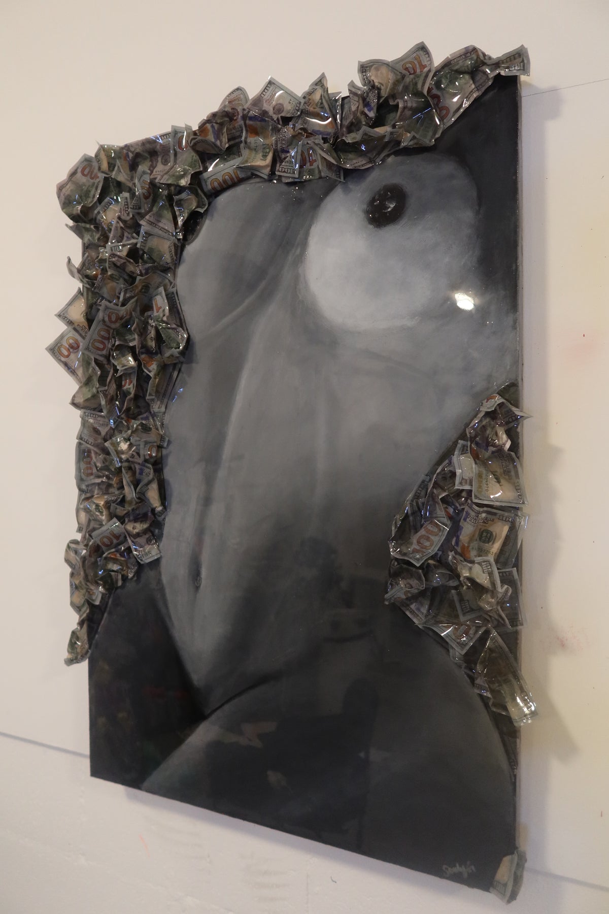“Money Angel” Painting