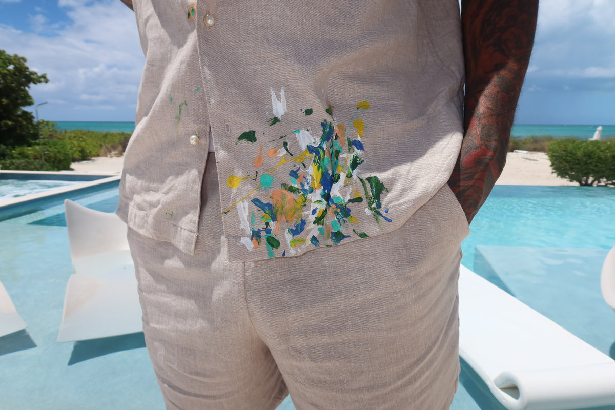 Island Linen Button up Shirt