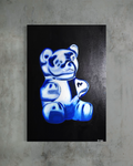 “Chrome Gummy Bear” Painting