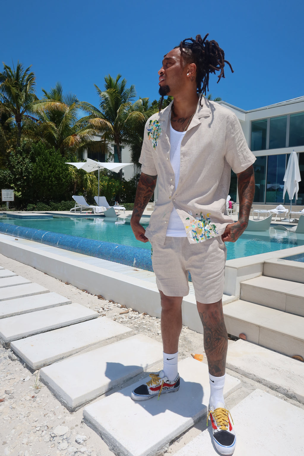 Island Linen Button up Shirt