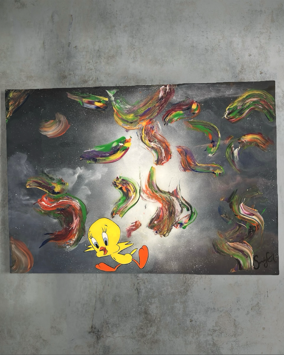 “Tweety Bird” Painting