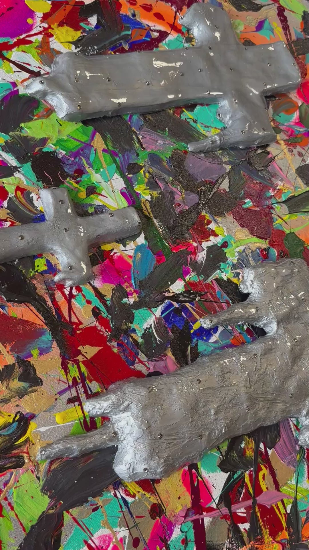 “God Loves You” painting